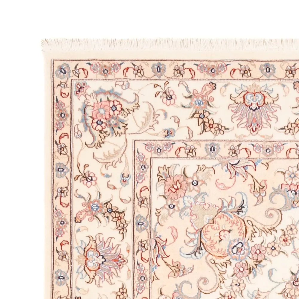 Persisk teppe - Tabriz - 198 x 149 cm - krem