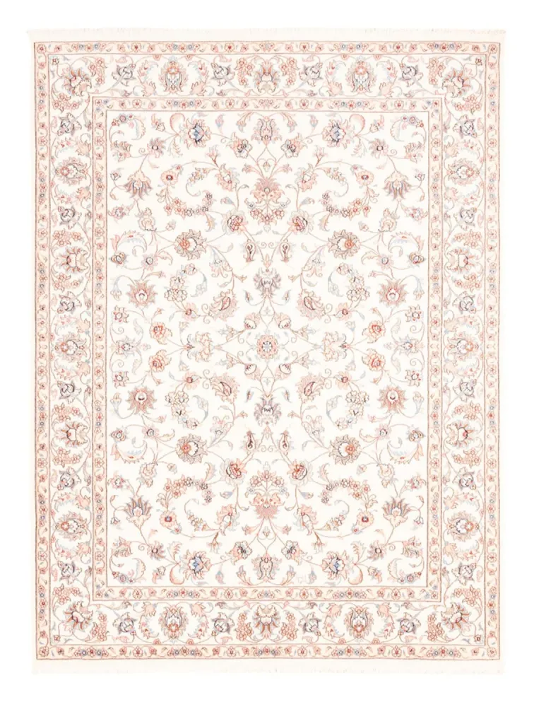 Persisk teppe - Tabriz - 200 x 147 cm - krem