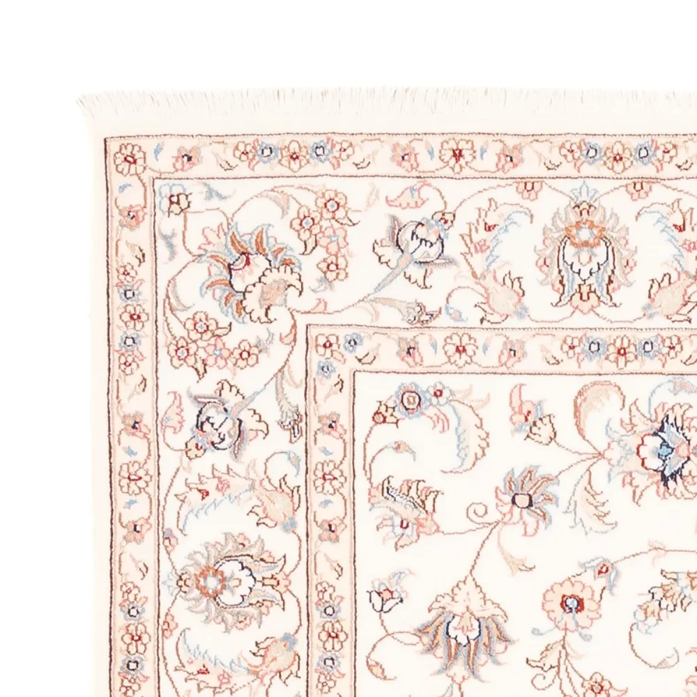 Persisk teppe - Tabriz - 200 x 147 cm - krem