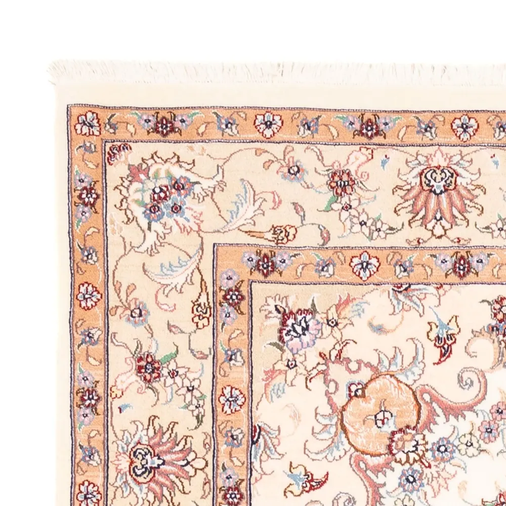 Persisk teppe - Tabriz - 200 x 150 cm - krem