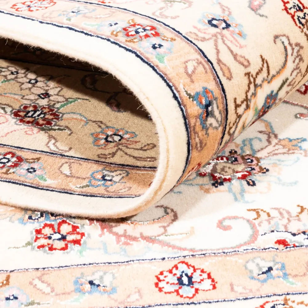Persisk teppe - Tabriz - 200 x 150 cm - krem