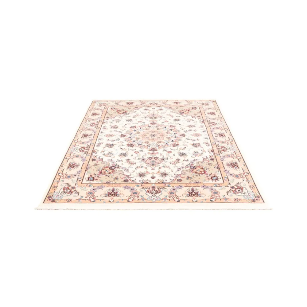 Persisk teppe - Tabriz - 202 x 150 cm - krem