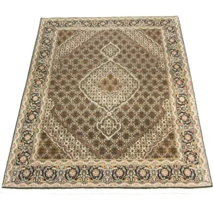 Persisk teppe - Tabriz - 202 x 152 cm - brun