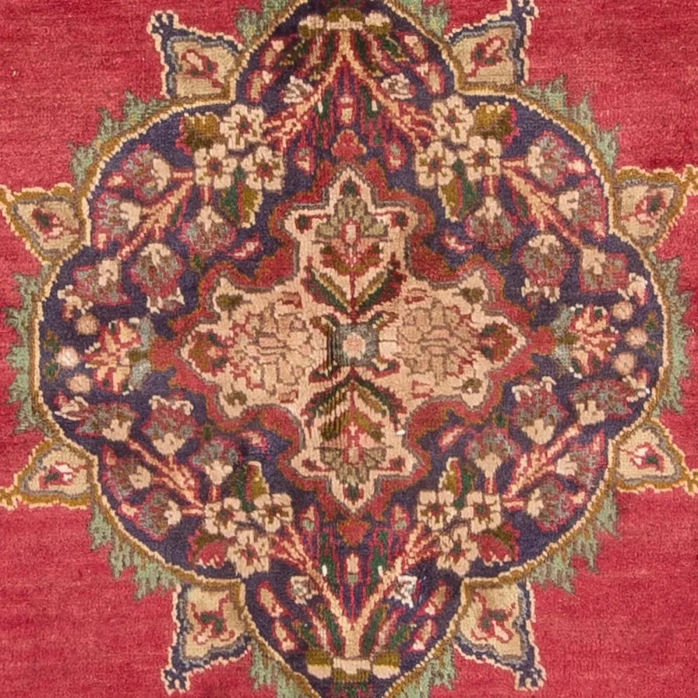 Persisk teppe - Tabriz - 203 x 145 cm - rød
