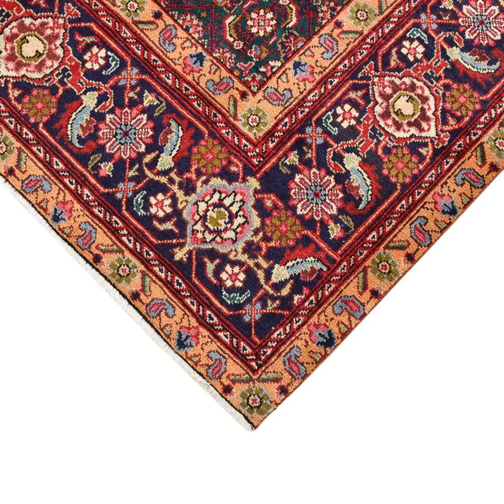 Persisk teppe - Tabriz - 286 x 197 cm - bordeaux rød