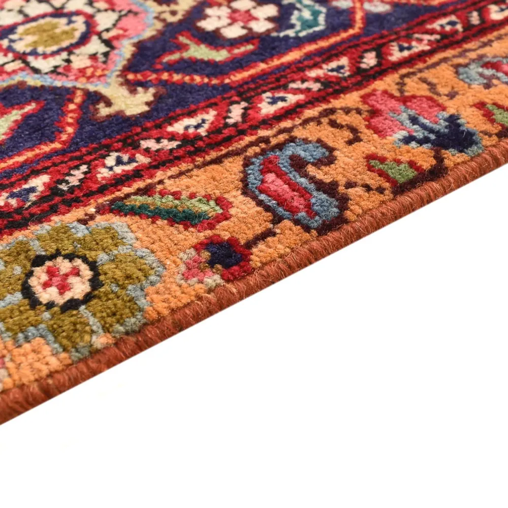 Persisk teppe - Tabriz - 286 x 197 cm - bordeaux rød