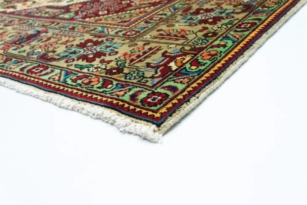 Persisk teppe - Tabriz - 293 x 202 cm - beige