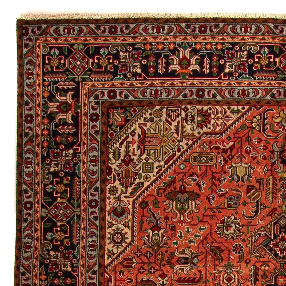 Persisk teppe - Tabriz - 295 x 195 cm - lys rød