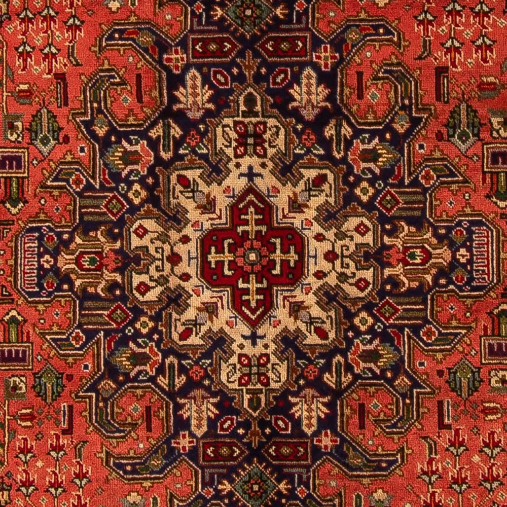Persisk teppe - Tabriz - 295 x 195 cm - lys rød