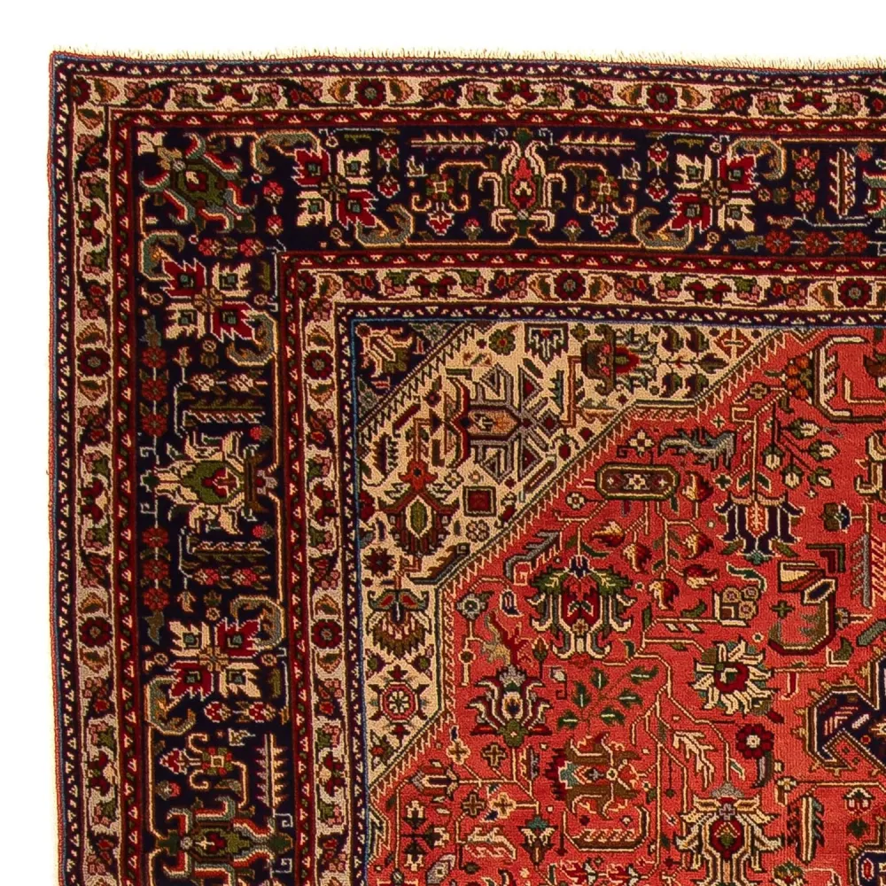 Persisk teppe - Tabriz - 295 x 195 cm - lys rød