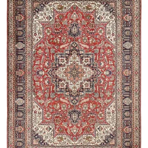 Persisk teppe - Tabriz - 295 x 200 cm - rød