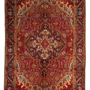 Persisk teppe - Tabriz - 295 x 200 cm - lys rød
