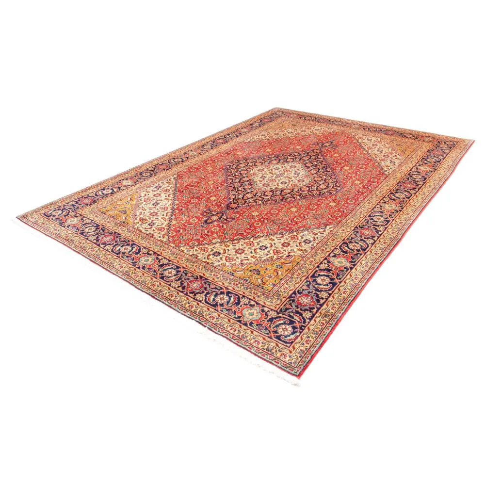 Persisk teppe - Tabriz - 297 x 208 cm - rød