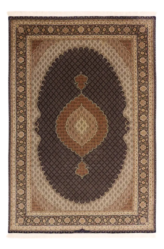 Persisk teppe - Tabriz - 299 x 204 cm - mørk beige