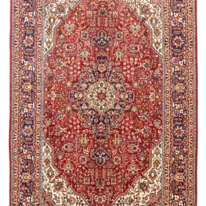 Persisk teppe - Tabriz - 300 x 200 cm - rød