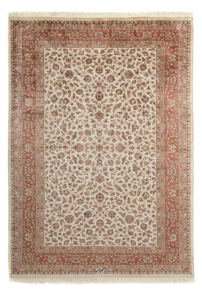 Persisk teppe - Tabriz - 301 x 210 cm - beige