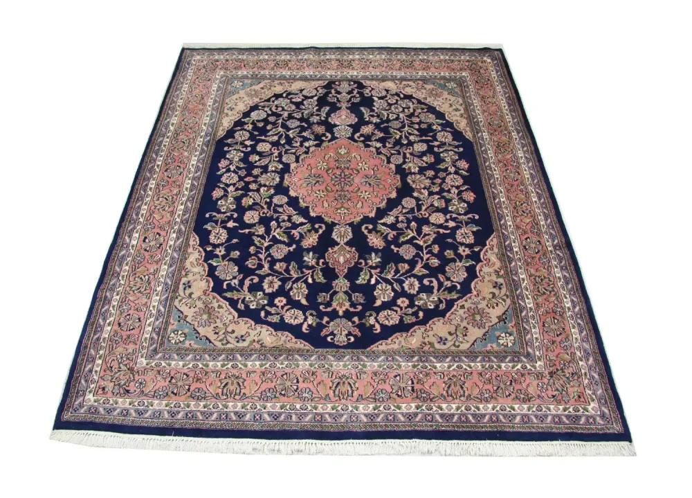 Persisk teppe - Tabriz - 302 x 244 cm - blå