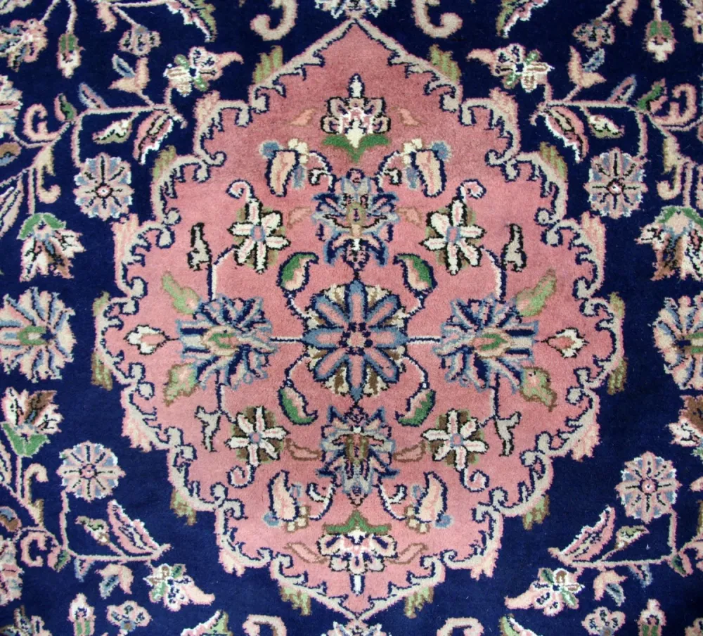 Persisk teppe - Tabriz - 302 x 244 cm - blå