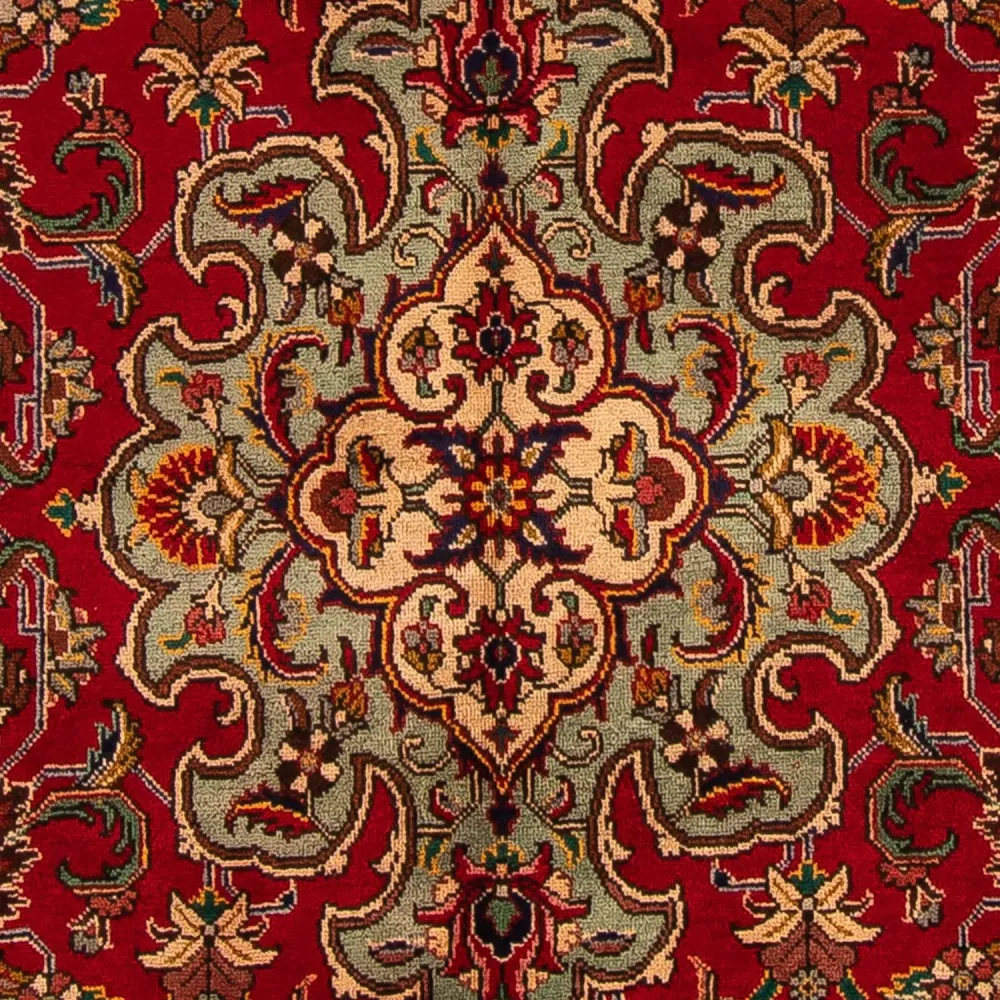 Persisk teppe - Tabriz - 305 x 200 cm - mørk rød