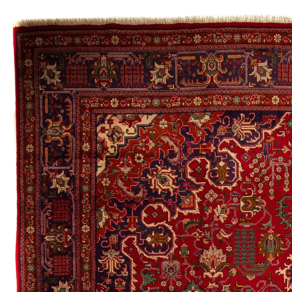 Persisk teppe - Tabriz - 400 x 288 cm - lys rød
