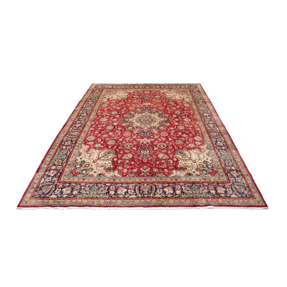 Persisk teppe - Tabriz - 434 x 343 cm - rød