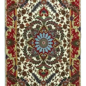 Persisk teppe - Tabriz - 97 x 63 cm - beige