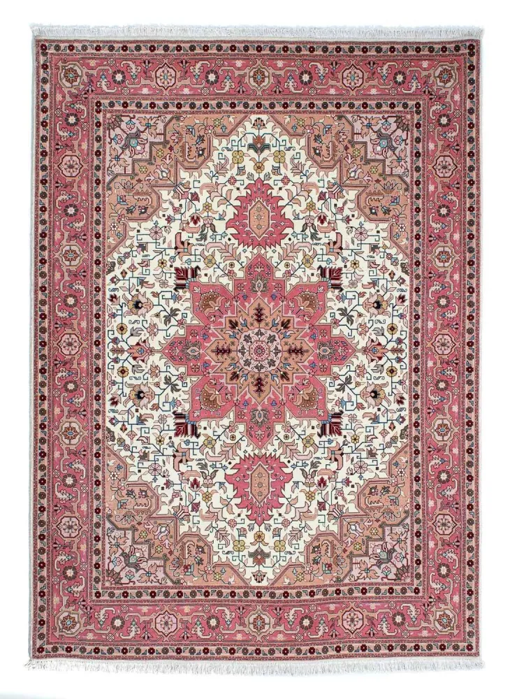 Persisk teppe - Tabriz - Premium - 213 x 152 cm - beige