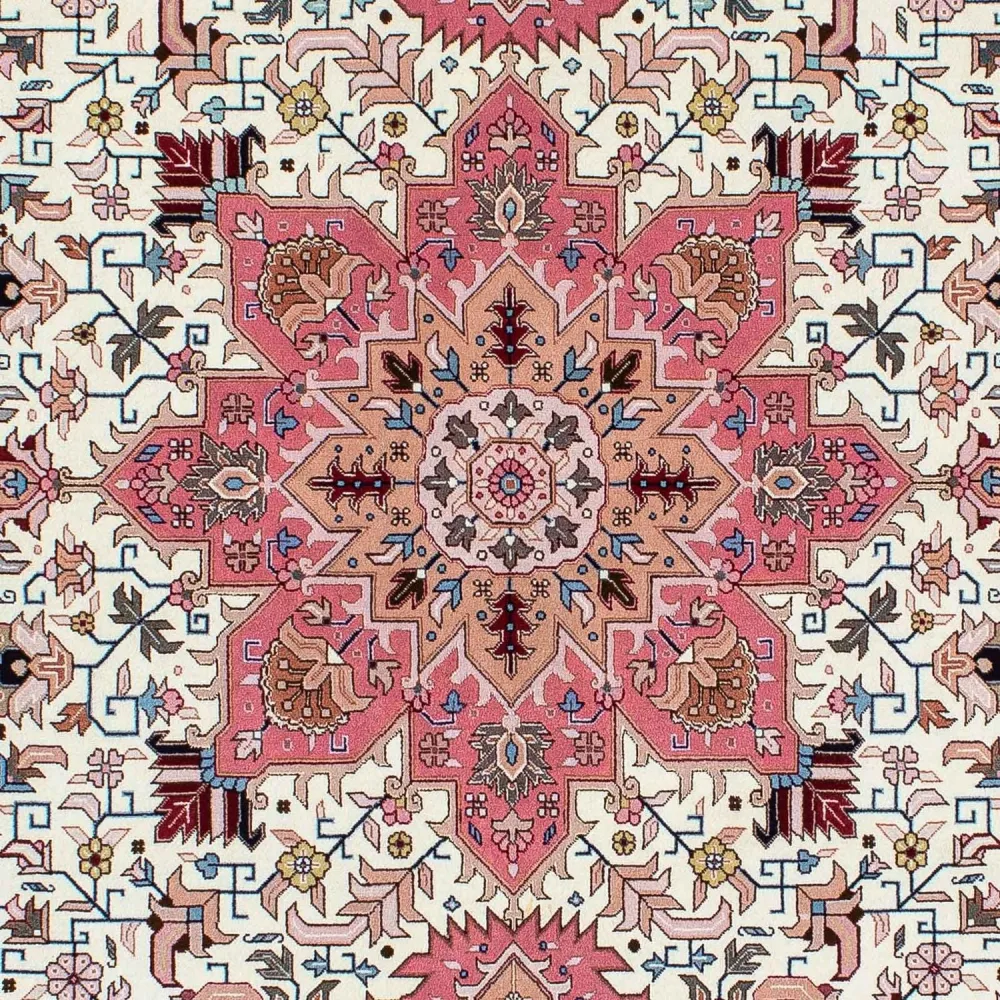 Persisk teppe - Tabriz - Premium - 213 x 152 cm - beige