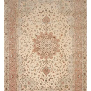 Persisk teppe - Tabriz - Premium - 600 x 394 cm - beige