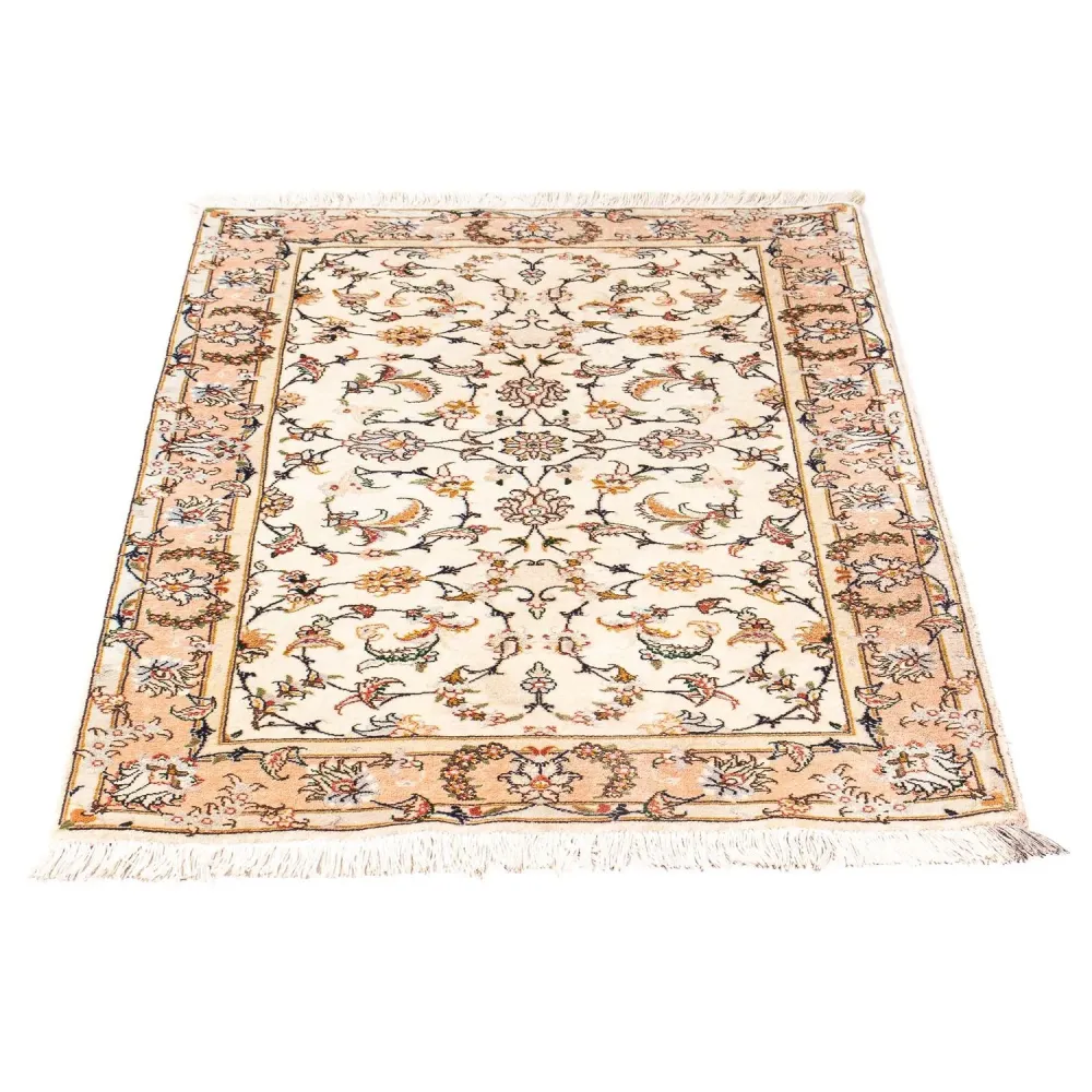 Persisk teppe - Tabriz - Royal - 114 x 76 cm - beige