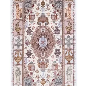 Persisk teppe - Tabriz - Royal - 134 x 75 cm - beige