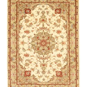 Persisk teppe - Tabriz - Royal - 143 x 103 cm - beige