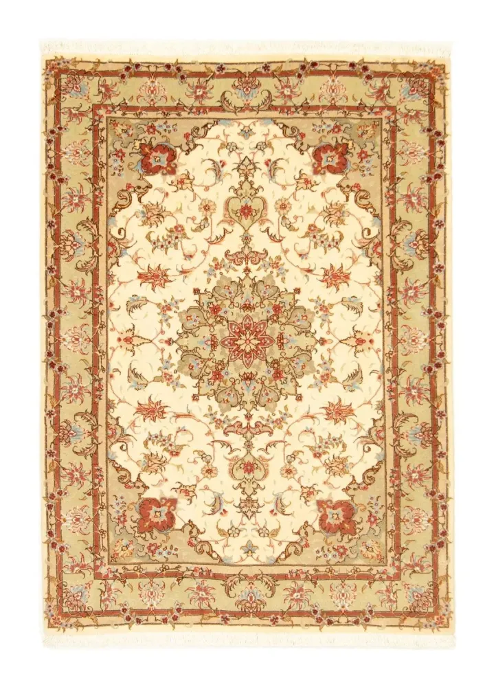 Persisk teppe - Tabriz - Royal - 143 x 103 cm - beige