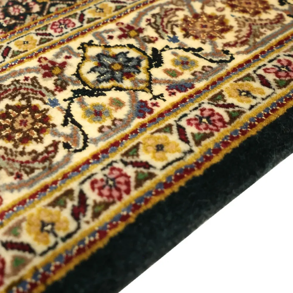 Persisk teppe - Tabriz - Royal - 144 x 106 cm - olivengrønn