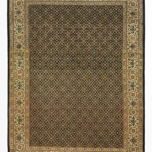 Persisk teppe - Tabriz - Royal - 144 x 106 cm - olivengrønn