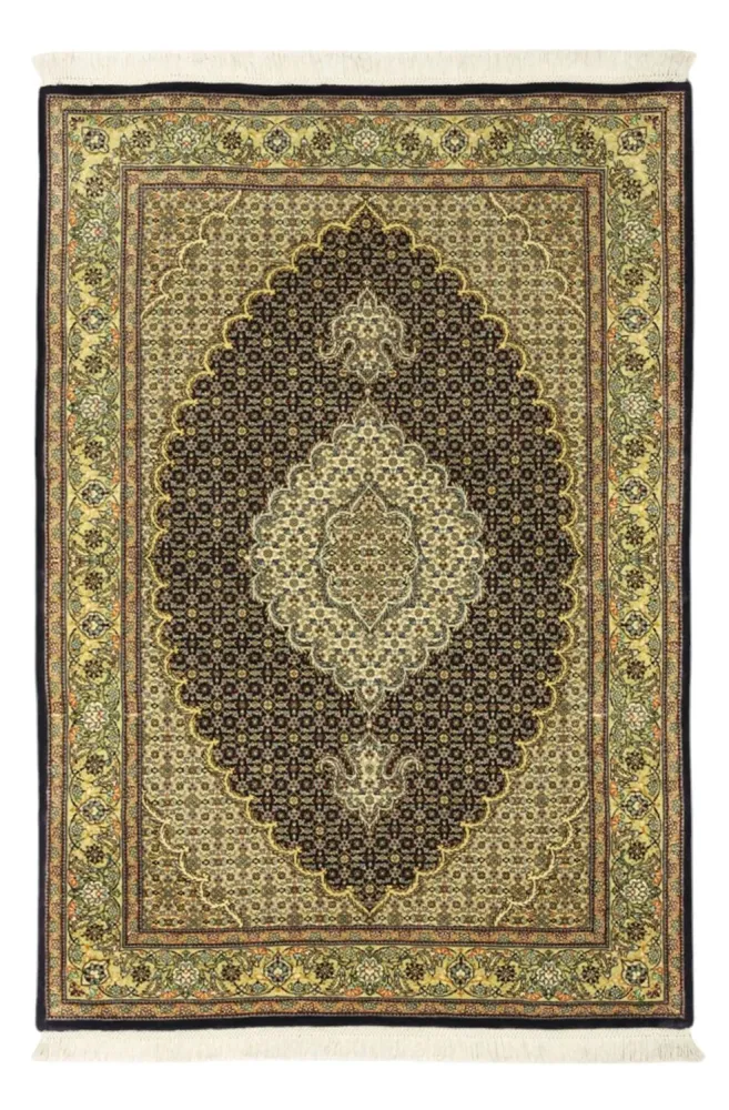 Persisk teppe - Tabriz - Royal - 146 x 102 cm - mørkegrønn