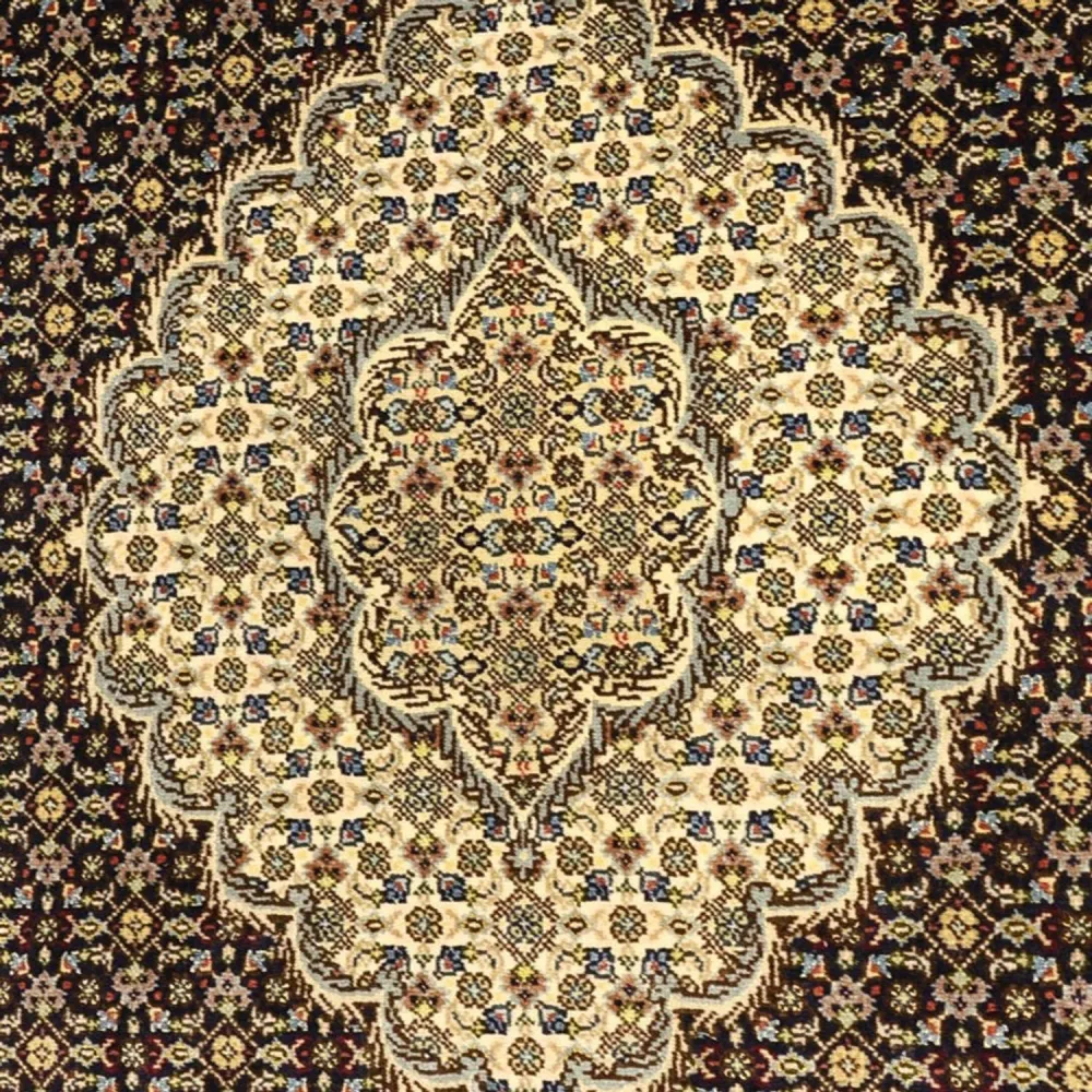 Persisk teppe - Tabriz - Royal - 146 x 102 cm - mørkegrønn