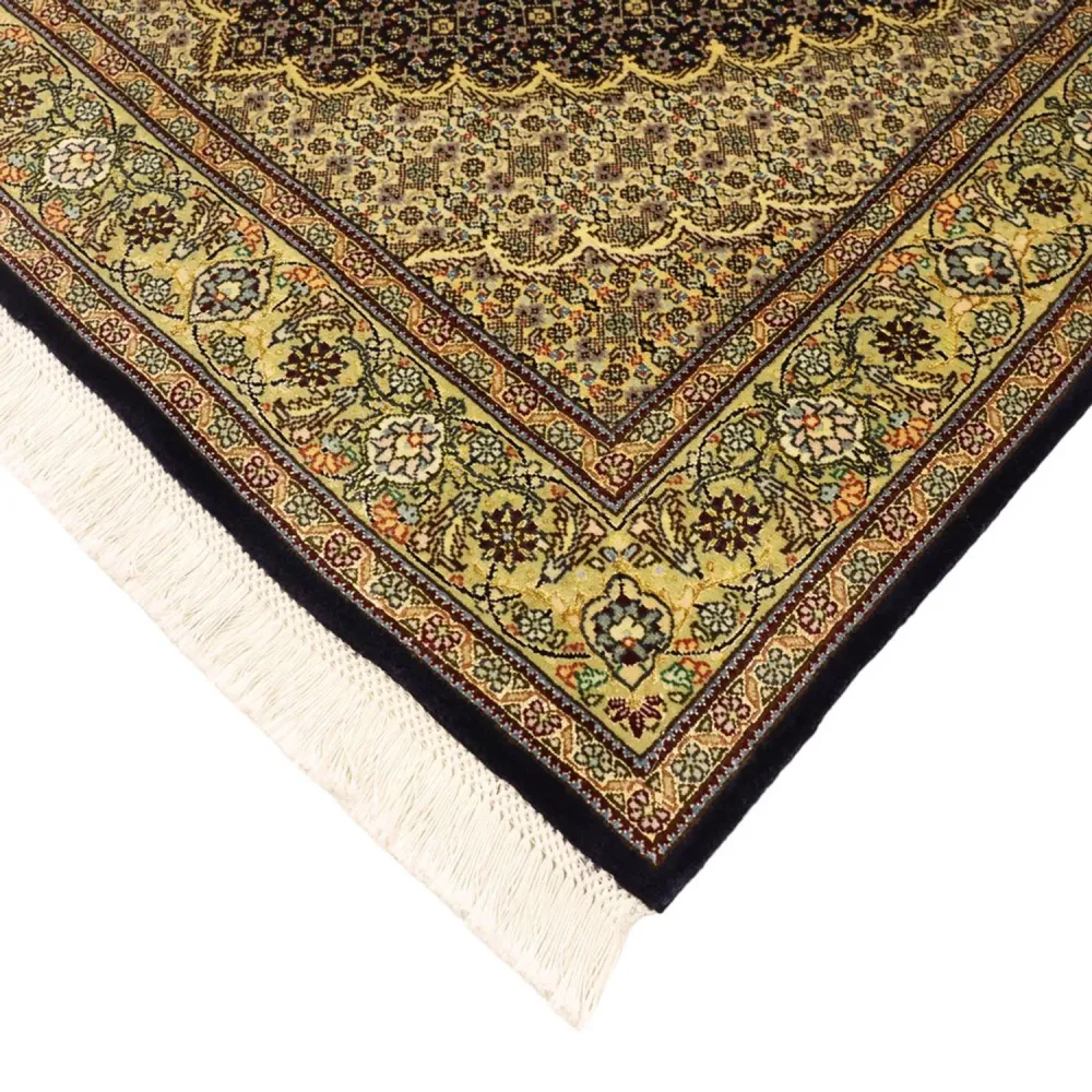 Persisk teppe - Tabriz - Royal - 146 x 102 cm - mørkegrønn