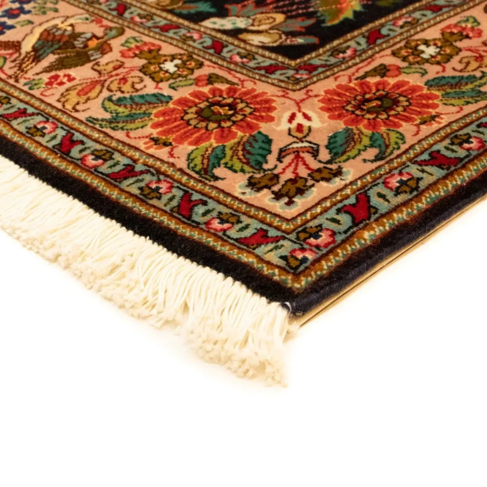 Persisk teppe - Tabriz - Royal - 148 x 100 cm - mørkeblå