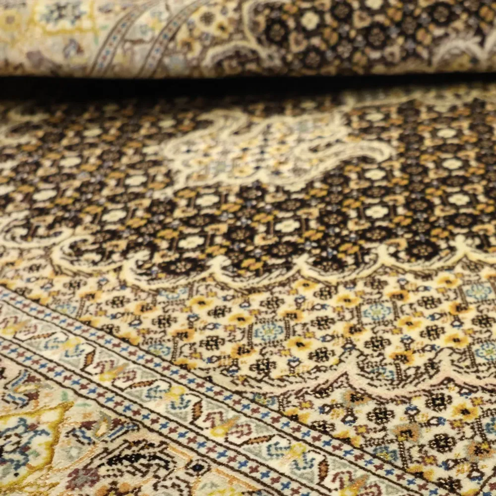 Persisk teppe - Tabriz - Royal - 148 x 100 cm - olivengrønn