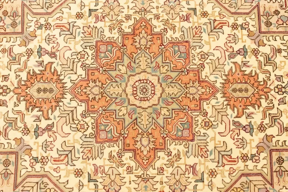 Persisk teppe - Tabriz - Royal - 148 x 101 cm - beige