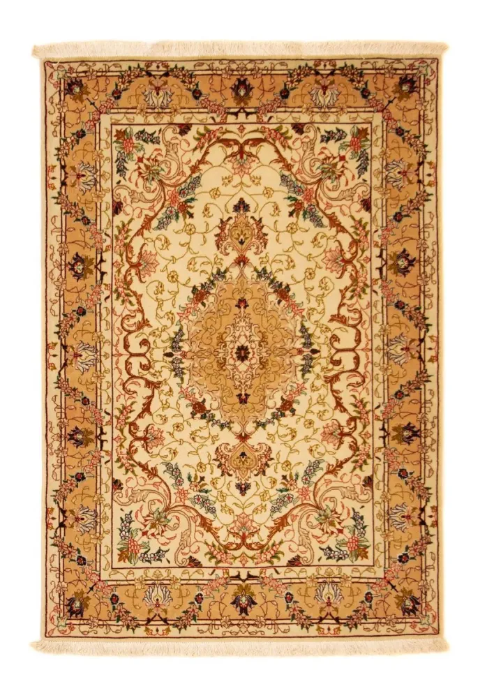 Persisk teppe - Tabriz - Royal - 148 x 101 cm - beige