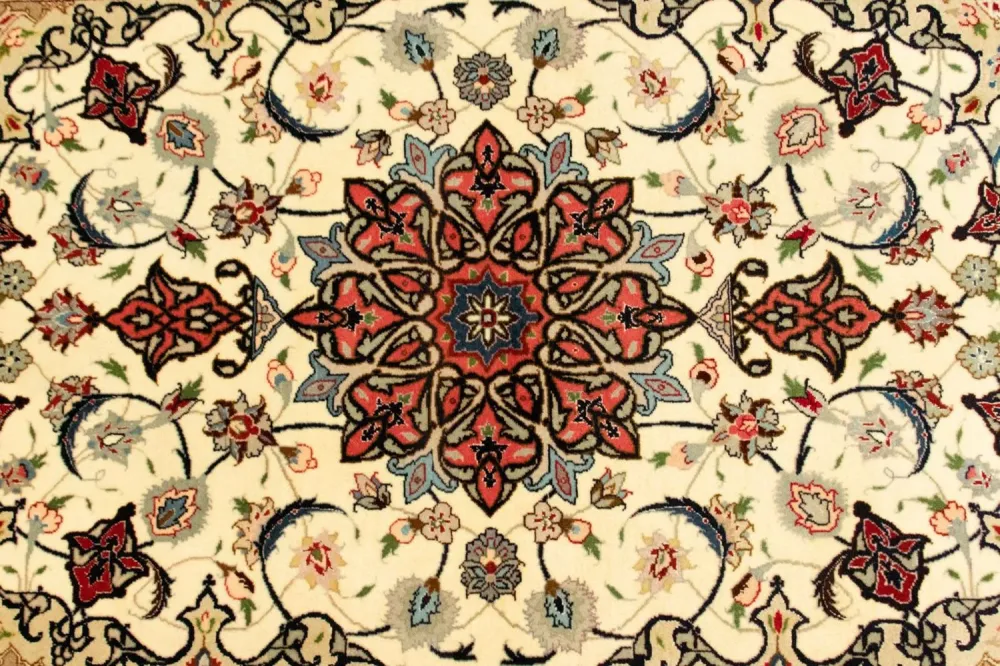 Persisk teppe - Tabriz - Royal - 148 x 98 cm - beige