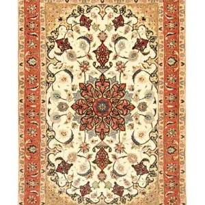 Persisk teppe - Tabriz - Royal - 148 x 98 cm - beige