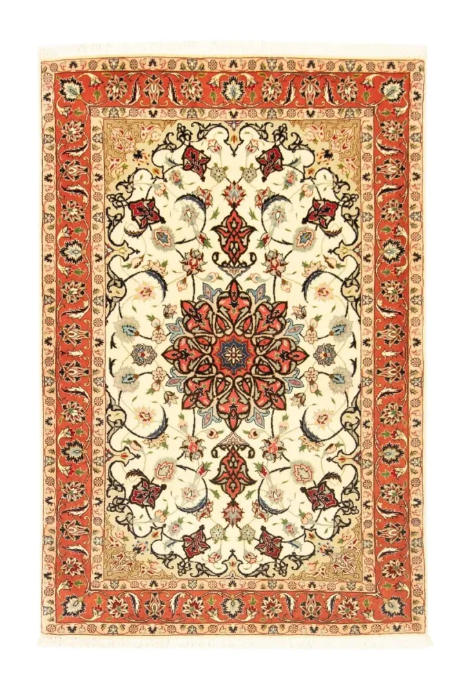 Persisk teppe - Tabriz - Royal - 148 x 98 cm - beige