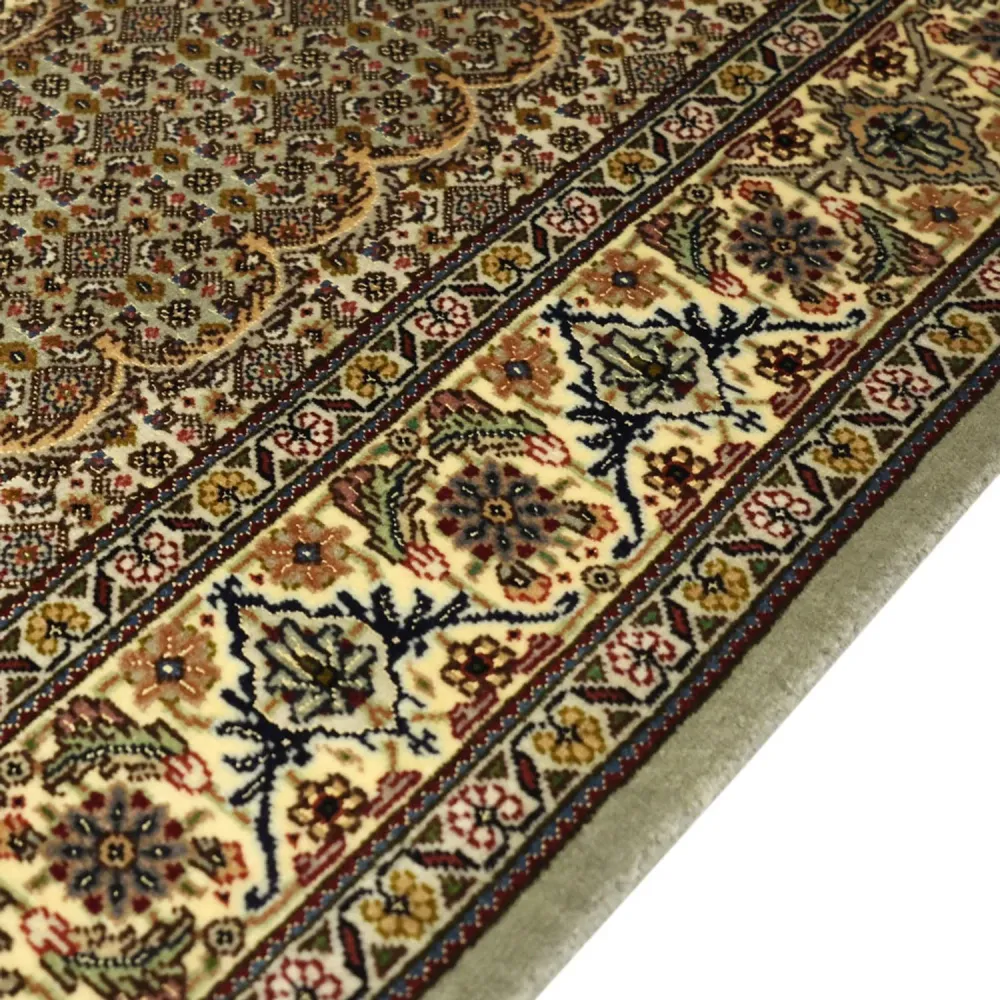 Persisk teppe - Tabriz - Royal - 149 x 100 cm - olivengrønn