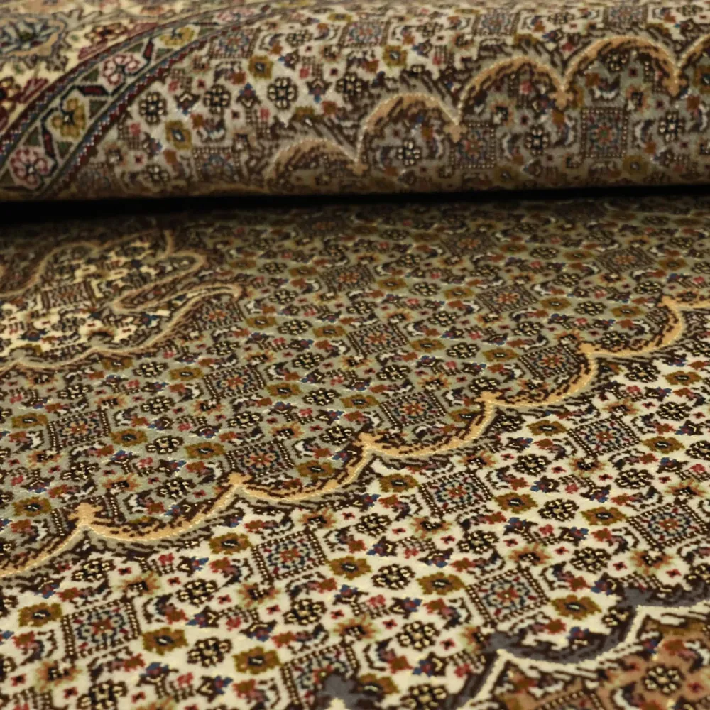 Persisk teppe - Tabriz - Royal - 149 x 100 cm - olivengrønn