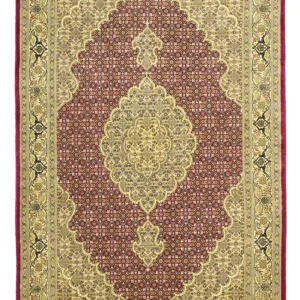 Persisk teppe - Tabriz - Royal - 149 x 99 cm - rød
