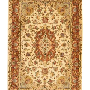 Persisk teppe - Tabriz - Royal - 150 x 100 cm - beige