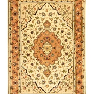 Persisk teppe - Tabriz - Royal - 150 x 100 cm - beige